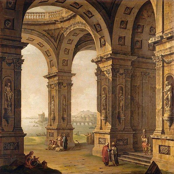 Antonio Joli Architectural Capriccio china oil painting image